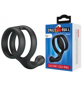 CRAZY BULL - Yancy Male Silicon Delay Cock Ring